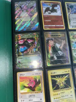 Pokemon 360 Card Binder Collection - Mixed Lot - Vintage - Full Art - Ex & More - Image 2
