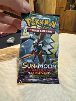 2017 Pokemon Sun & Moon Guardians Rising 1 x Booster Pack Factory Sealed 🔥 - Image 5