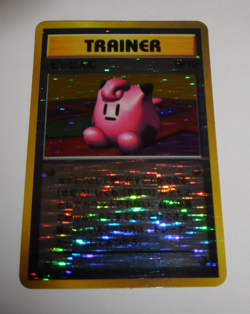 1996 Pokemon Holo Prism Japanese Vending Sticker Clefairy Doll Trainer - Image 1