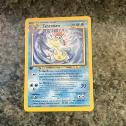 1st Edition Croconaw 31/111 - Near Mint Non Holo - Neo Genesis Pokemon Card p5 - Image 1