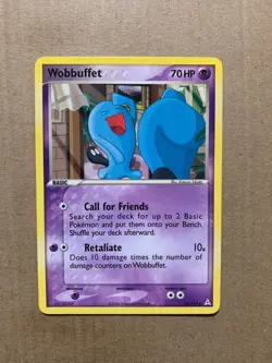 Wobbuffet 56/110 EX Holon Phantoms - Uncommon Pokemon Card - NM/Mint - Image 1