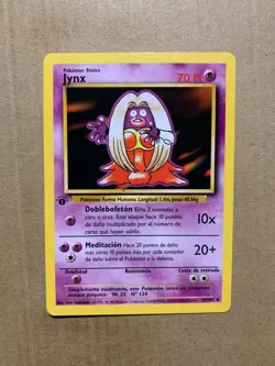 1st Edition SPANISH Jynx 31/102 Base Set - Uncommon Pokemon Card - NM/Mint - Image 1