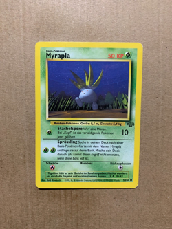 GERMAN Oddish 58/64 Jungle Set - Common Pokemon Card - EXCELLENT - Image 1