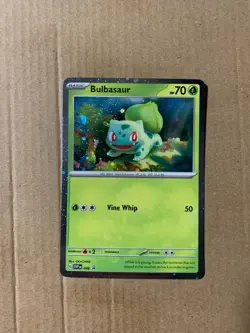 Bulbasaur SVP 046 151 Poster Collection Promo - Holo Pokemon Card - NM/Mint - Image 1