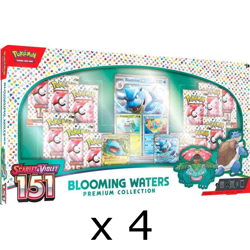 Lot of (4) - Pokemon Blooming Waters Premium Collection Box Sealed - Image 1