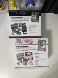 BLACK BOLT WHITE FLARE POKEMON CENTER ETB SET OF 2 (TRACKED + INSURED) - Image 3