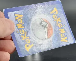 Pokemon Samurott BW22 Black Star Promo Off-center Printer Error on Back MP - Image 3
