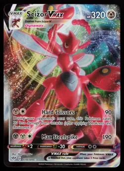 Scizor VMAX 119/189 Ultra Rare SWSH03: Darkness Ablaze Pokemon Card - Image 1