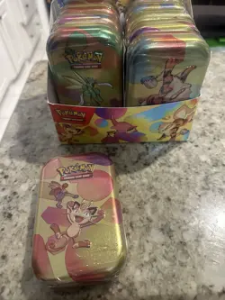 Pokemon Scarlet & Violet 151 Mini Tins Display Case - 10x Factory Sealed Tins - Image 2