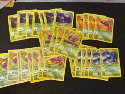 HUGE POKEMON FOSSIL UNLIMITED LOT!! Over 100 Cards!! - Image 5