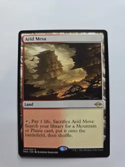 Magic the Gathering: Arid Mesa Modern Horizons 2 Regular Card - Image 1