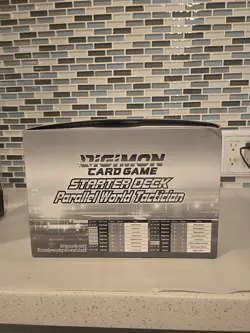 Digimon Card Game Parallel World Tactician Display Box Sealed (6 Starter Decks) 811039036508 - Image 3