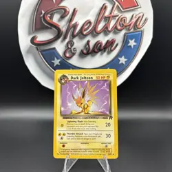 Pokemon Card - Dark Jolteon Team Rocket 38/82 Uncommon - Image 1