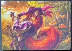 Mr. Foxglove Art Series Art Card Bloomburrow Regular - Image 1