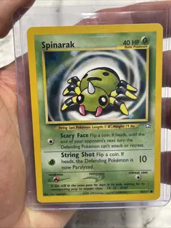 Pokemon Neo Genesis - Spinarak Pokemon Card 75/111 UNLIMITED EDITION VTG NM WOTC - Image 1
