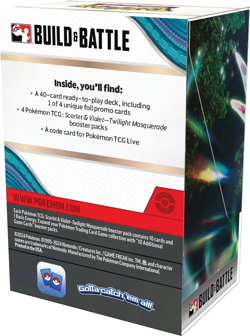 Twilight Masquerade Build & Battle Box (4 Booster Packs & Promo Card) - Image 4
