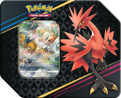 Crown Zenith Galarian Zapdos Tin Set (5 Booster Packs & Promo Card) - Image 5