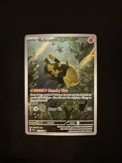 Pokemon TCG Relicanth Scarlet & Violet Temporal Forces Holo Card 173/162 - Image 1