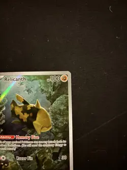 Pokemon TCG Relicanth Scarlet & Violet Temporal Forces Holo Card 173/162 - Image 2
