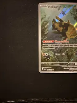 Pokemon TCG Relicanth Scarlet & Violet Temporal Forces Holo Card 173/162 - Image 4