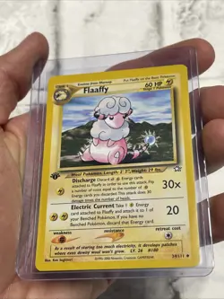 Pokemon Card Flaffy Neo Genesis 1st Edition 2000 Non Holo 34/111 Card LP/NM WOTC - Image 2
