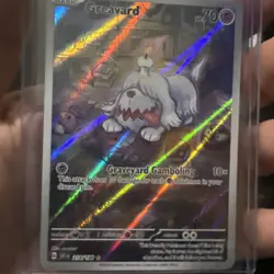 Greavard 214/198 SV4 Shiny Secret Rare Full Art Holo Pokemon Card NM/MINT Illust - Image 1