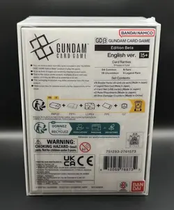 Gundam Card Game Beta Box Set English Factory Sealed - Image 2