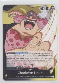 2023 One Piece Card Game: Pillars of Strength OP03 L Charlotte Linlin 0q1p - Image 1