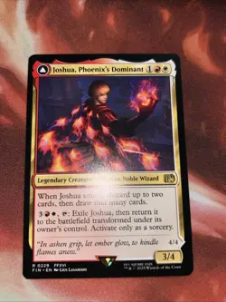 Joshua Phoenix's Dominant #229 NM/M Final Fantasy MTG Magic Rare Card Boros FF16 - Image 1