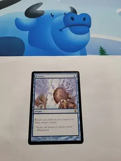 MTG - Retract _ Darksteel Regular Rare #32 - Image 2