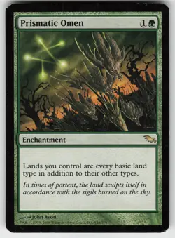 MTG Shadowmoor # Prismatic Omen Lightly played tcg - Image 1