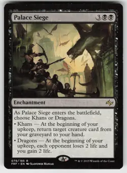 MTG Fate Reforged #79 Palace Siege Lightly played tcg - Image 1