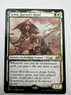 MTG TCG Sythis, Harvest's Hand (Showcase) Modern Horizons 2 - Image 1