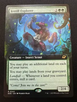 Icetill Explorer - Extended Art - MTG #343 - Edge Of Eternities - NM - Image 1