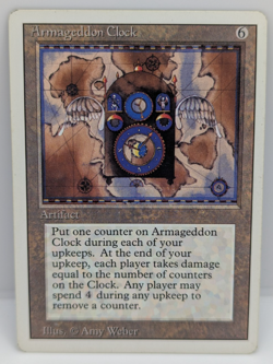 MTG Armageddon Clock Revised Edition Regular LP - Image 1