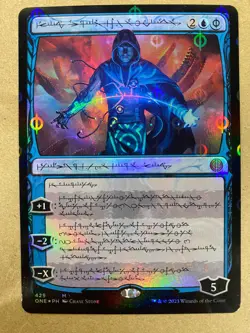 MTG 1x FOIL PHYREXIAN Jace, the Perfected Mind 429 Phyrexia All Will Be x1 NM - Image 1