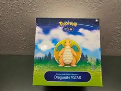 Pokemon GO Premier Dragonite VStar Factory Sealed w/9packs inside collectable - Image 1