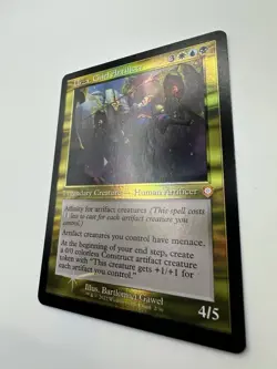 MTG TCG Urza, Chief Artificer (Retro Frame) Commander: the Brothers' War Foil - Image 2