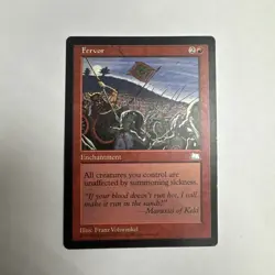 MTG - Fervor - Weatherlight - Rare - Image 1