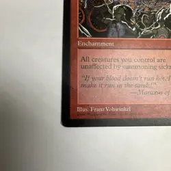 MTG - Fervor - Weatherlight - Rare - Image 5