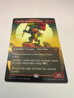 🌈 Tannuk, Steadfast Second - Borderless FOIL - Edge of Eternities - MTG - NM - Image 1