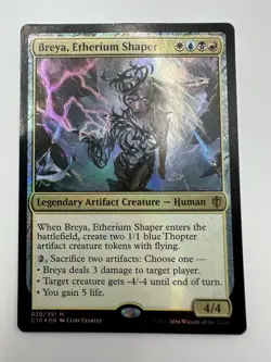 MTG TCG Breya, Etherium Shaper Commander 2016 Foil - Image 1