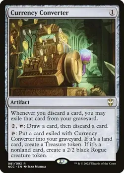 Currency Converter Streets of New Capenna Commander NM MTG - Image 1