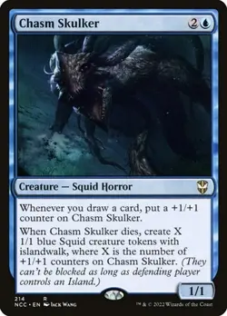 Chasm Skulker Streets of New Capenna Commander NM MTG - Image 1