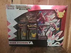 Pokemon TCG Celebrations Dark Sylveon V Collection Factory Sealed Box - Image 1