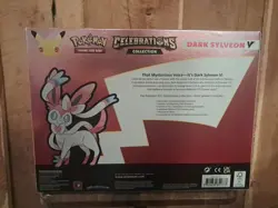 Pokemon TCG Celebrations Dark Sylveon V Collection Factory Sealed Box - Image 3