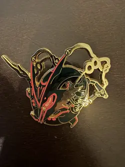 Shiny Mega Rayquaza Official Pokemon Collector’s Pin 2015 - Image 1