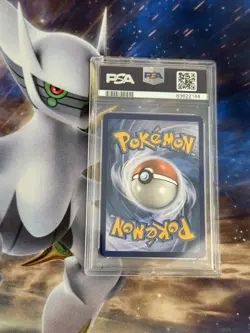 PSA 8 - Pokemon Karen #XY177a 2017 Black Star Promo Premium Trainer FA - Image 2