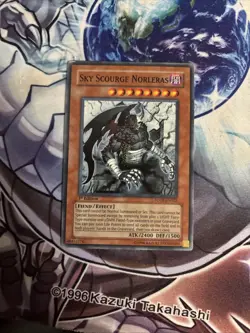 (YBL) Yugioh Sky Scourge Norleras FOTB-EN022 Super Rare 1st Ed VLP - Image 1