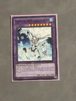 Yugioh Elemental HERO Absolute Zero OP05-EN023 Common Unlimited Near Mint - Image 1